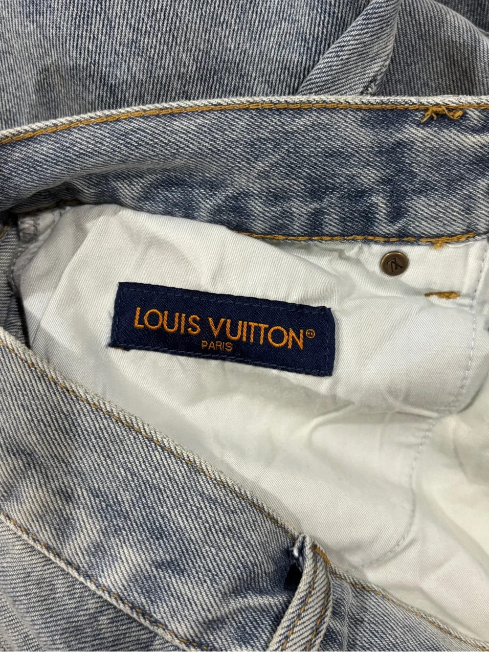 Louis Vuitton Patchwork Jeans